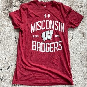 Wisconsin Badgers Under Armour shirt